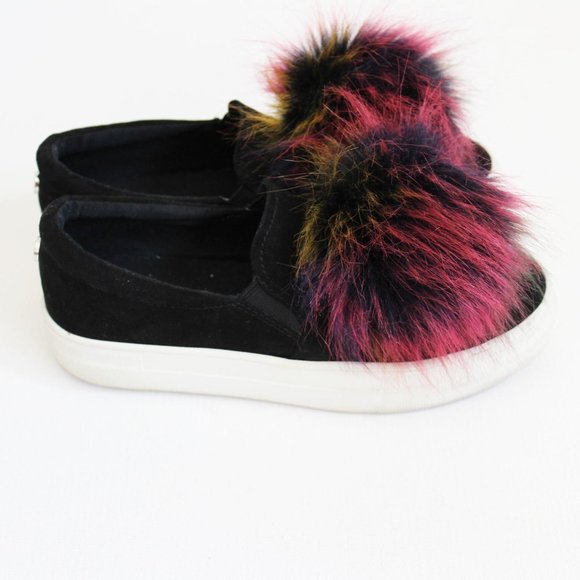 Steve Madden Greats Pompom Platform Sneakers - Picture 3 of 7